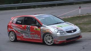 Ponzellini Honda Civic Type R Garessio SBernardo Superslalom [upl. by Oicaro700]