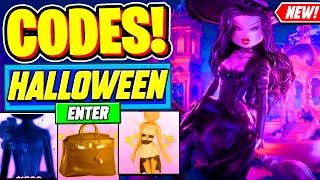 ⚠️New⚠️ ALL WORKING HALLOWEEN UPDATE CODES For Dress To Impress  Roblox DTI Codes 2024 [upl. by Oigile453]