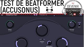 TEST de BEATFORMER Accusonus [upl. by Ramal]