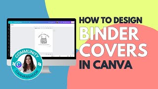 Canva Binder Cover and Spine Insert Design [upl. by Thielen613]