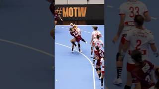 HOW did she score 😱🤸‍♂️ håndbold handball clw [upl. by Ailemak]