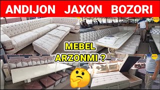 ANDIJON JAXON BOZORI YUMSHOQ MEBEL NARXLARI 2024 ARZON JOYIDAN 👍 andijon jaxonbozori mebel [upl. by Atiugram]