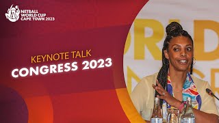 The Unstoppable Rise of Women’s Sport Opportunities and Risks Congress 2023 Keynote talk [upl. by Nanni553]