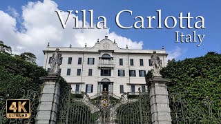 Villa Carlotta Lake Como  Italy Walking Tour [upl. by Ettenrahc]