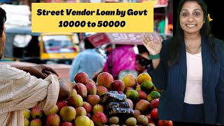 Government street vendor loan schemes help the people who help you 2 save money streetvendor govt [upl. by Yrnehnhoj574]