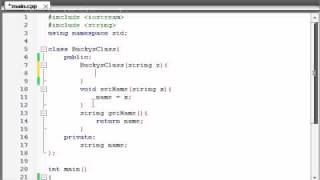 Buckys C Programming Tutorials  14  Constructors [upl. by Sande]