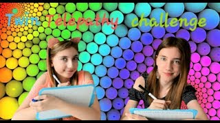 TWIN TELEPATHY CHALLENGE [upl. by Johnna]