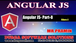 Angular JSPart8  Filters2 [upl. by Aretahs]