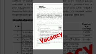 IDBI Bank vacancy 2024 trending exam sahusir shortsfeed youtubeshorts [upl. by Pincas]