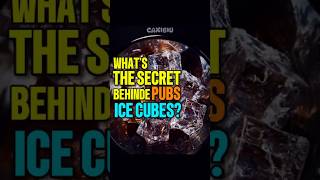 The SECRET BEHIND the PERFECT ICE in PUBS and RESTAURANTS shorts [upl. by Iraam]