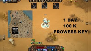 1 DAY 100K PROWESS KEY  DRAKENSANG ONLİNE [upl. by Latreece128]