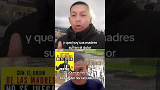 ¿Quien es Miguel Polo Polofirmesconpetro viralvideo 1demayo uribista bogota milei cop16cali [upl. by Enailuj657]