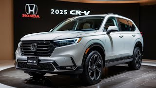 AllNew 2025 Honda CRV Review The Ultimate Compact SUV [upl. by Ilatfan]