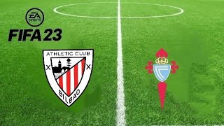 Athletic Bilbao vs RC Celta Vigo LaLiga 2324  10 NOV  FIFA 23 Gameplay easports fifa23 [upl. by Geraud]