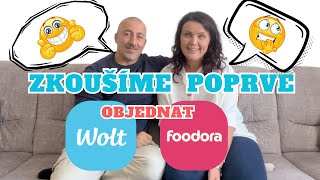 OBJEDNÁVKA FOODORA A WOLT NAJEDNOU A KDO JE LEPŠÍ Wolt a Foodora v Chrudimi a místní restaurace [upl. by Greenleaf]