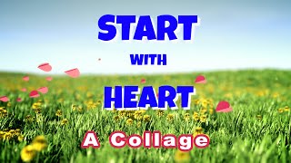 collage of Start With Heart videos [upl. by Orhtej]