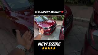 New Dzire Got 5 star Safety Rating In GNCAP ❤️ [upl. by Skantze]