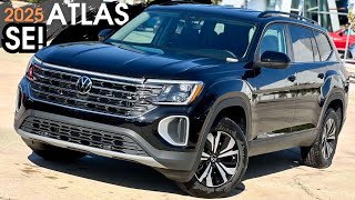 2025 Volkswagen Atlas SE In Deep Black Pearl Is Where Bold Design Meets Versatility [upl. by Mortimer]