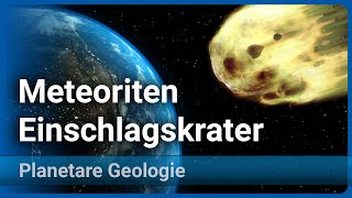 Impakte durch Meteoriten auf der Erde amp im Sonnensystem • Planetare Geologie  Christian Köberl [upl. by Elaynad991]