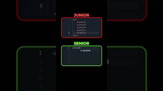 Junior vs Senior Developer coding css [upl. by Nivk]