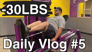 30LBS  Daily Vlog 5  30 POUND BENCHMARK [upl. by Malti206]