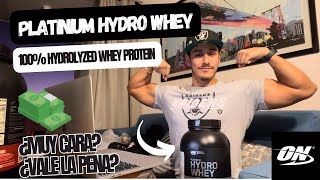 PLATINIUM HYDRO WHEY PROTEIN REVIEW 2023 [upl. by Nihi]