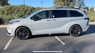 2024 Toyota Sienna XSE with Premium Package Review [upl. by Trepur]