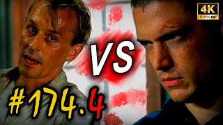 Final fight TBag vs Michael Scofield Sucre is badly wounded  Prison Break 1744 4K [upl. by Horatius546]