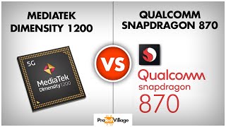 Mediatek Dimensity 1200 vs Snapdragon 870 🔥  Which is better  Snapdragon 870 vs Dimensity 1200 [upl. by Anon]