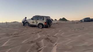 Auxilio De la Frontera se encaja🤣🤣🤣 fail 4x4 off road Beach Pinamar [upl. by Suinotna]