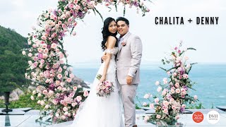 Banyan Tree Samui  Chalita  Denny  Wedding Highlight [upl. by Neerhtak]