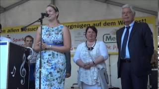 Eröffnung 23 Weinfest 2014 in Bad Salzuflen [upl. by Rodmun]