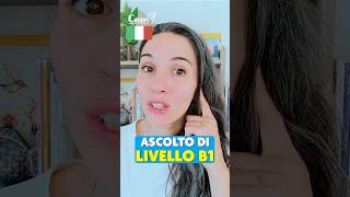 Prova a fare questo Esercizio di Ascolto Italiano 🇮🇹 Livello B1 livellob1 italianonline [upl. by Hungarian]