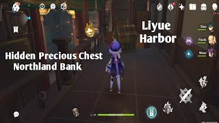 HIDDEN PRECIOUS CHEST IN NORTHLAND BANK  •LIYUE HARBOR  GENSHIN IMPACT [upl. by Nesmat258]