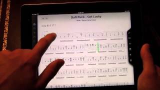 Songsterr Guitar Tabs iPad App Review [upl. by Tallie]