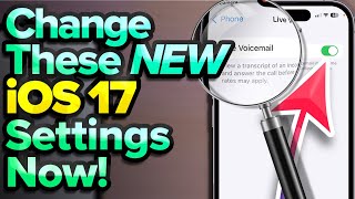 iOS 17 Settings You NEED To Change Now [upl. by Ayo141]