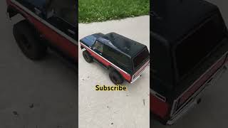 Traxxas Ford Bronco Show Off traxxas trx4 trending subscribe viral shorts ford rc rccar [upl. by Samaria]