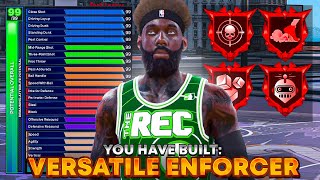 MY OFFICIAL 6’9 VERSATILE ENFORCER CENTER BUILD ON NBA 2K25🔥 [upl. by Townsend]