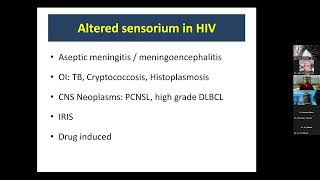 Approach to a case of altered sensorium in an immunocompromisd host [upl. by Aken]