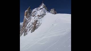 DEEP POWDER Aiguille du Midi  Chamonix [upl. by Cecilius]