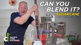 Can you make sugarcane juice with a blender [upl. by Adigun395]