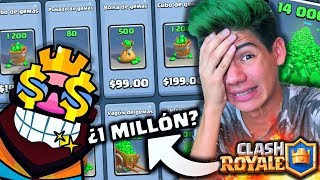 ¿Cuánto DINERO he GASTADO en Clash Royale ¡1 MILLÓN de GEMAS  ANTRAX [upl. by George951]