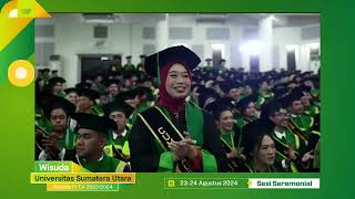 Para Wisudawan Cumlaude dalam Wisuda USU Periode IV 20232024 [upl. by Maier20]