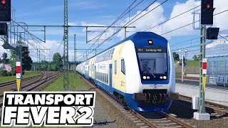 Bahnhof und Brücken in Greifswald  Transport Fever 2  WS2E013 [upl. by Leribag]