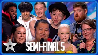 SemiFinalists REVEALED Live Show 5  SemiFinals  BGT 2023 [upl. by Eibba474]