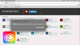 Installing desktop apps from Creative Cloud  Adobe Creative Cloud [upl. by Valtin]