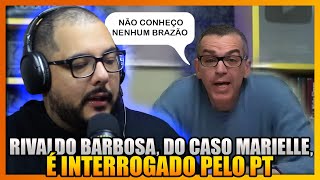 VEJA O PRIMEIRO INTERROGATÓRIO DE RIVALDO BARBOSA INDICIADO PELA EX3CUÇÃ0 DE MARIELLE FRANCO [upl. by Etnahc]