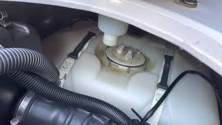 Yamaha Waverunner FX HO fuel filter removal [upl. by Nazario]