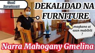 Bilihan ng Dekalidad na Furniture Gawa sa Mahogany Narra Gmelina wood [upl. by Lelia79]