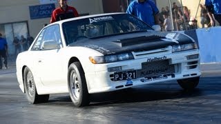 Worlds quickest Nissan SR20 Silvia Hpattern gearbox [upl. by Aynav168]